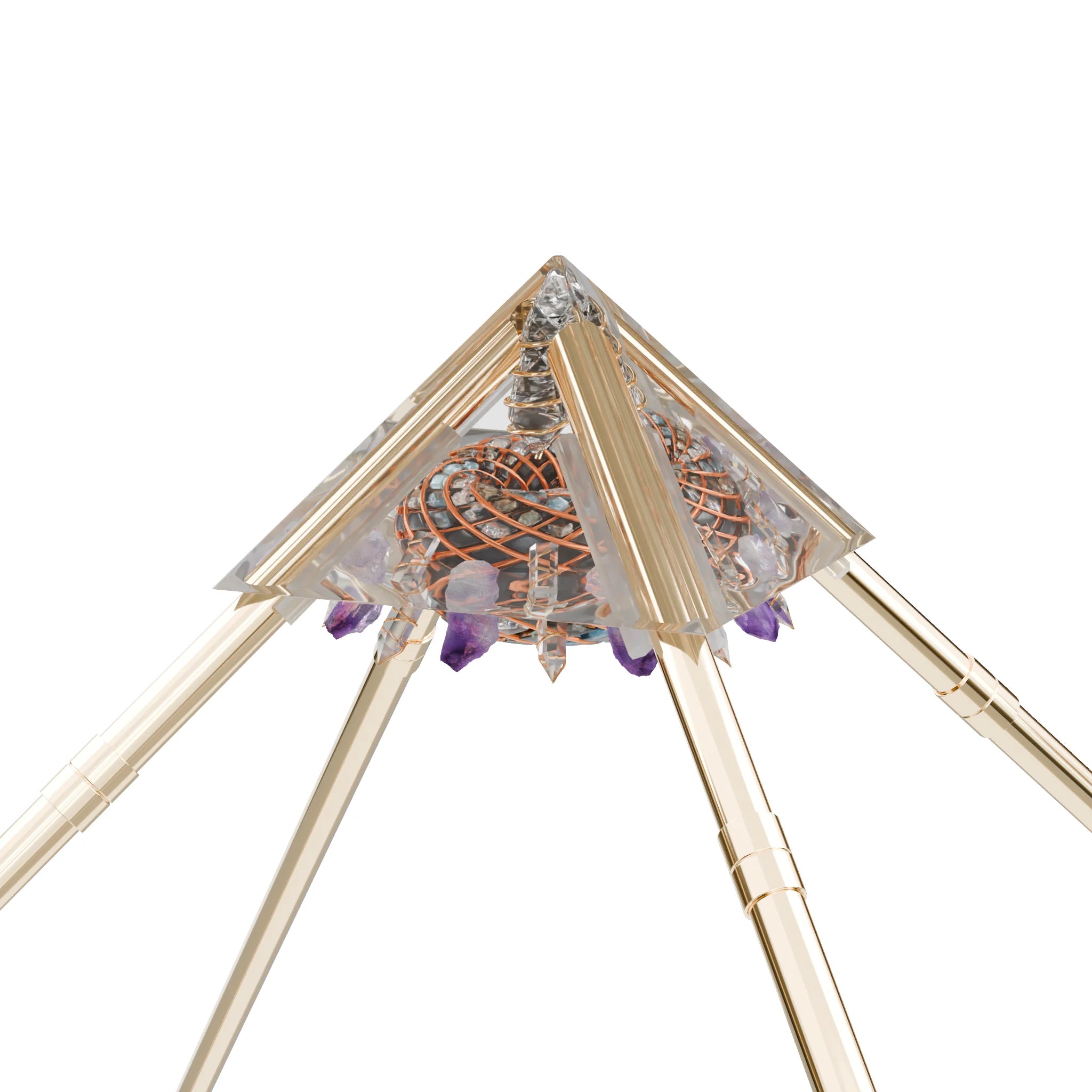 Custom Superluminal Spiral – iPyramids i5 Giza Quantum Vortex & Shield